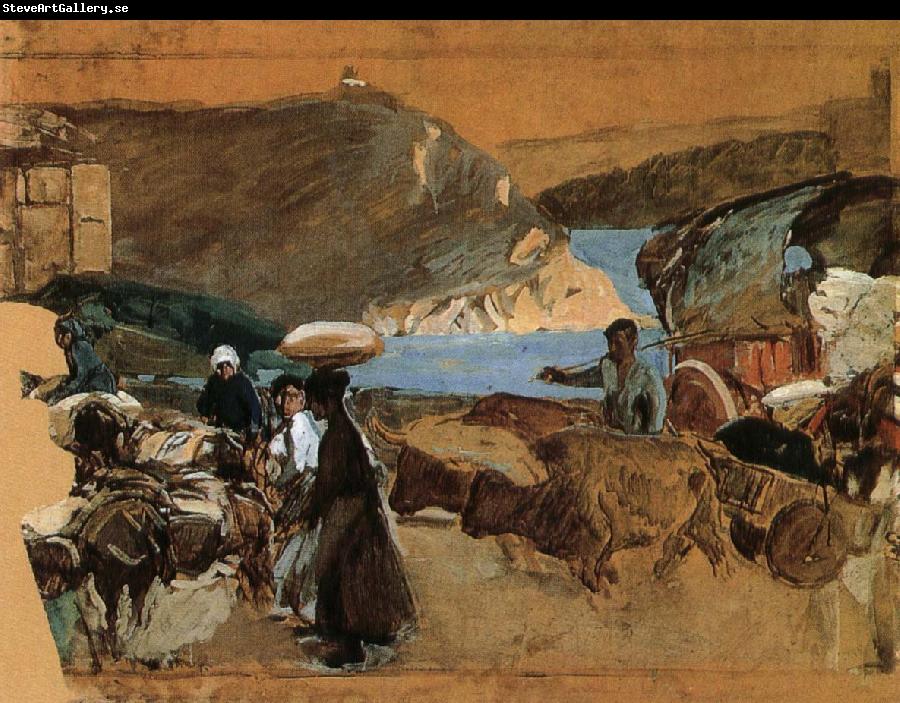 Joaquin Sorolla Biscay provinces draft